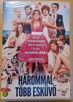 Hárommal több esküvő DVD film, bontatlan