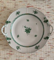 Herendi Apponyi mintás süteményes tál