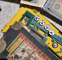 Antik konstrukció játékok Marklin, egyéb vegyesen