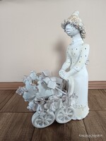 Kovács Éva kerámia Anya gyermekeivel