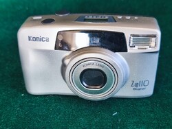 Konica Z-up 110 Super 35mm filmes automata zoom kompakt fényképezőgép