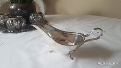 Angol ezüstözött szószos mártásos kiöntő