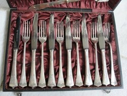 Nagyon szép antik EZÜST reggeliző készlet. Nettó ezüstsúly: 450 gramm.