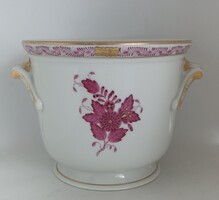 Herendi porcelán aponyi mintás kaspó!
