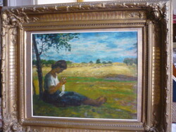 Mihalik Dániel (1869 - 1910) Árnyékban pihenő 2405 22