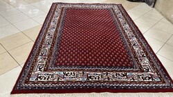 4208 AKCIÓ KÜLÖNLEGES Hindu Mir kézi gyapjú perzsa szőnyeg 190X280CM