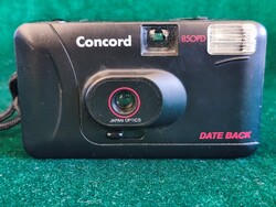 Concord 850PD Date Back 35mm filmes kompakt gép hibás vakuval