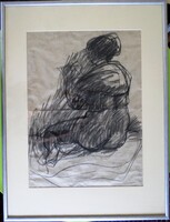 Konfár Gyula: Fürdés után EREDETI