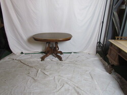 Antik Bécsi Barokk póklábú asztal