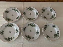 Hollóházi Anna mintás 6 db mélytányér új állapotban eladó