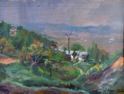 Balogh Jenő (1915-2000): DOMBOS TÁJ