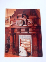 Képeslap - Keszthely, Helikon Kastélymúzeum - kandalló