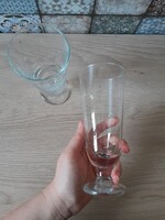 Hőálló talpas poharak (2 db) - habos kávén, forró csokoládénak