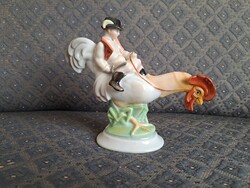 Csodálatos Herendi porcelán Kakas Marci