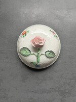 Herendi rózsafogós porcelán tető, fedő