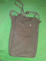 Régi CCCP - Varsói szerződés khaki színű katonai táska vászonból a képek szerint 2.