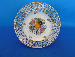 Herendi   24 cm áttört fali tál