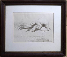 Zichy Mihály 1827-1906 Garanciával SZÁMLÁVAL