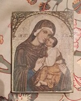 „Úti ikon – Szűz Mária a gyermek Jézussal, kegy- és védőkép