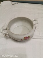 Zsolnay leveses tal fedő nélkül