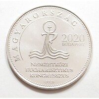 Magyarország,50 forint 2021 - Nemzetközi Eucharisztikus Kongresszus aUNC+ nikkel