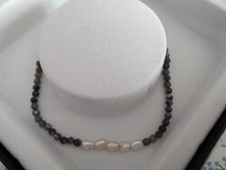 Csodaszép fazettált zafír köves karkötő