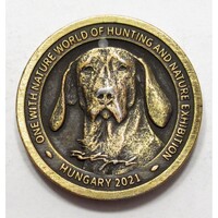 Magyarország,Egy a Természettel Vadászati és Természeti Világkiállítás emlékére 2021 aUNC+ ötvözet 13.70g30mm