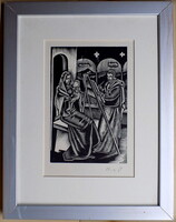 Molnár C Pál 1891-1981 Eredetiség igazolással SZÁMLÁVAL