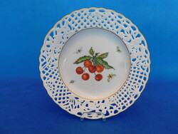 Herendi   24 cm áttört fali tál