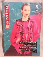 Barátnő 1988 - Mesterek, tanítványok, régi ritka divat magazin