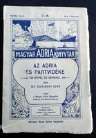 Dr. Cholnoky Jenő: Az Adria és partvidéke 1915.