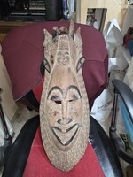 Afrikai fa faragott maszk