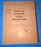 Victims and Perpetrators page 122 book in English and Hungarian