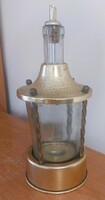 Vintage kiöntő réz foglalatban 25,5 cm