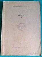 Jákfalvi Béla: Tenisz I. - Magyar Testnevelési Főiskola/Kézirat > Tankönyvek, jegyzetek