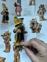 Gyűjtői Lilliputlane Land of legends “New to the job” tűzoltó maci, mackó