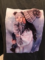 NŐI - PULÓVER - ÚJ - MOZEM  - PAMUT SZTRECCS - hossz - 62 cm - mell - 116 cm