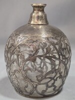 Antique Sterling Silver Perfume Bottle with Rattling Pattern