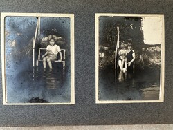 Antik családi fotóalbum – kb. 1925–1935 | 128 eredeti fénykép