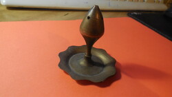 Eredeti keleti füstölő , sárgarézből , 6,5 x 6,5 cm