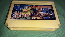 Retro sárga kazettás NINTENDO VIDEO JÁTÉK -TOADS MARIO UFO LÖVÖLDÖZŐ jó állapotban képek szerint 8.