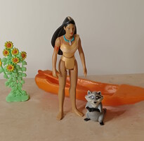 Pocahontas és Meeko a mosómedve Retro 1995. évi játék