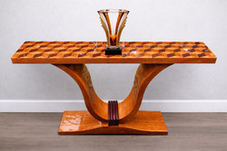 Art-deco konzolasztal