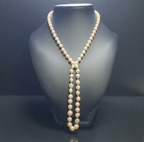 Antik Barokk Akoya Gyöngysor 77 cm 47 gramm 10mm