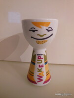 TOJÁSTARTÓ - PORCELÁN -  JELZETT - DESIGNER - DARAB - 11 x 6 cm  - HIBÁTLAN