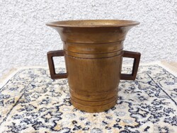 Rézmozsár törő nélkül, 10,5 cm