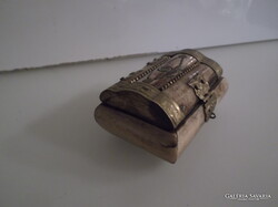 SZELENCE - CSONT - RÉZVERETES - 8 x 5 x 4 cm - HIBÁTLAN