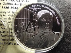 Magyarország Nemzetünk nagyjai Bajcsy-Zsilinszky Endre .333 Ezüst Érem PP