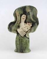 1Y462 Vertel Andrea kerámia figura - Madonna 27.7 cm