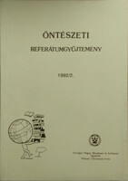 Lengyelné Kiss Katalin (szerk.): Öntészeti Referátumgyűjtemény, 1992/2.